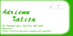 adrienn kalita business card